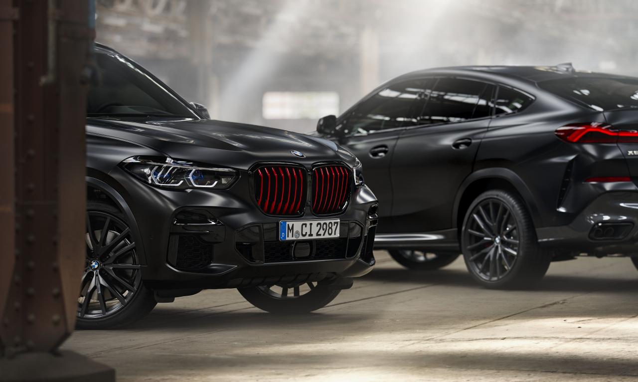 BMW X5 und BMW X6 Edition Black Vermilion