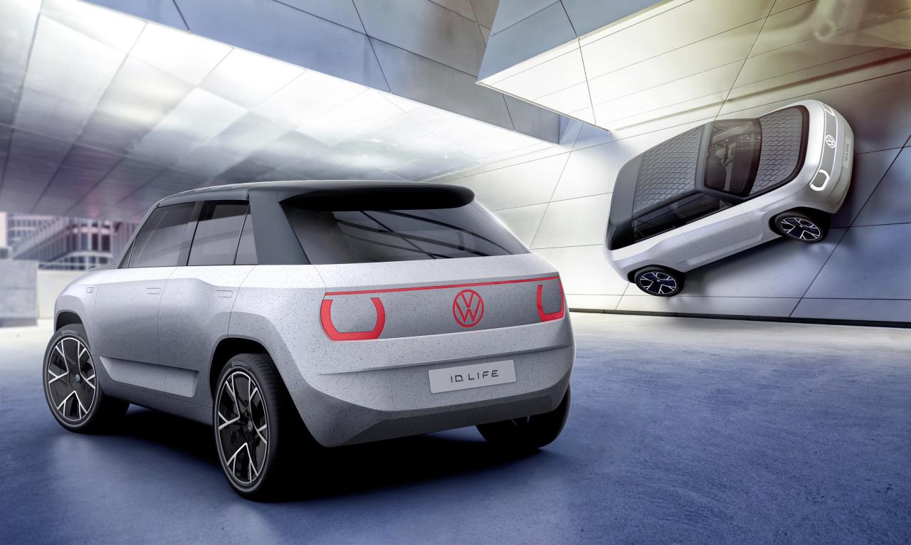 VW ID. LIFE Heck und Front