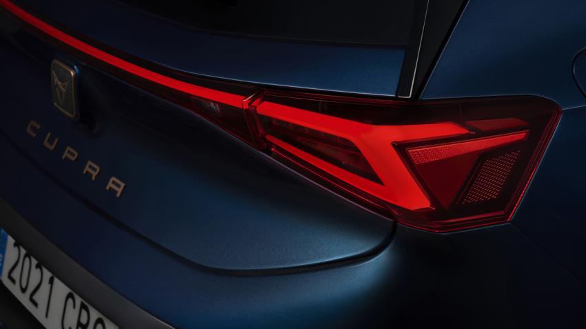 Cupra Born Heck Detail