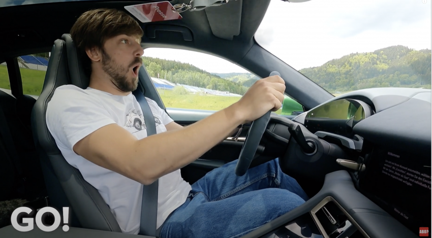 Die Beschleunigung ist brutal