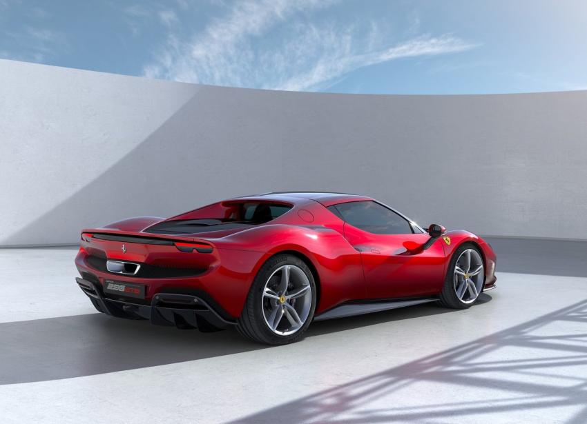 Ferrari 296 GTB Heck