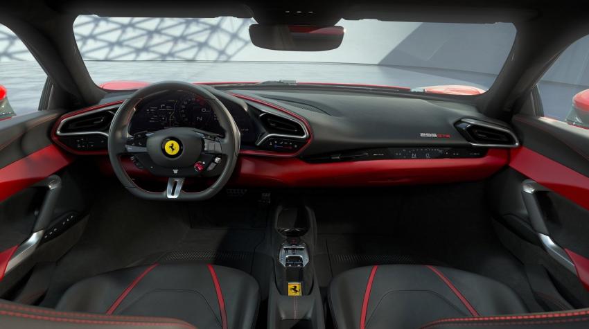 Ferrari 296 GTB Cockpit
