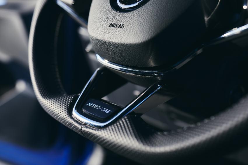 Skoda Enyaq iV Sportline Detail Lenkrad