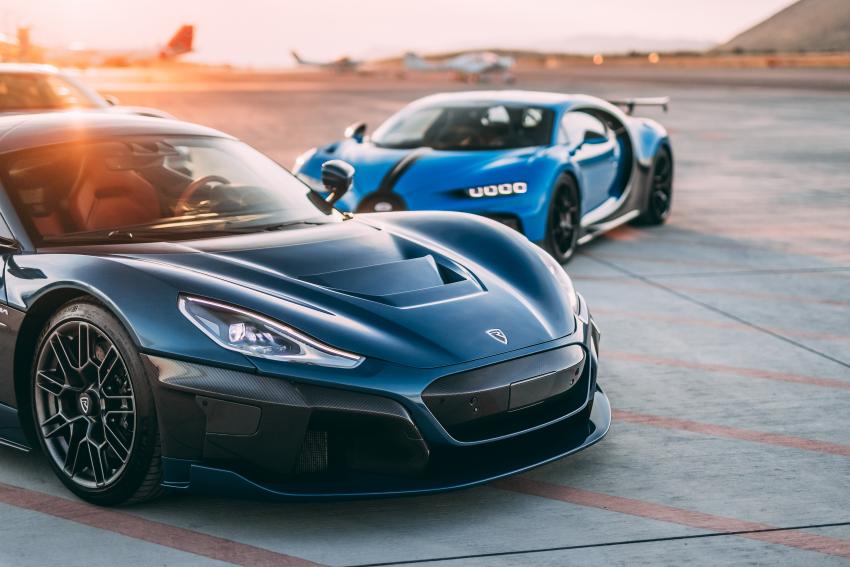 Bugatti-Rimac Rimac Nevera und Bugatti Chiron