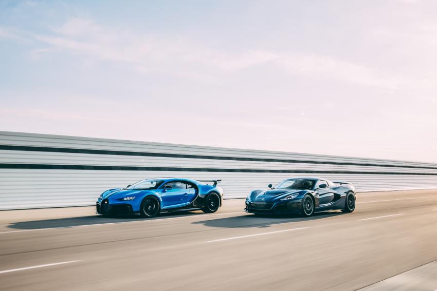 Bugatti-Rimac Bugatti Chiron und Rimac Nevera