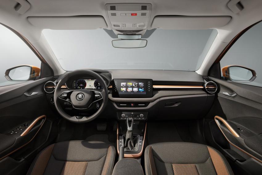 Skoda Fabia 3.jpg Skoda Fabia Cockpit