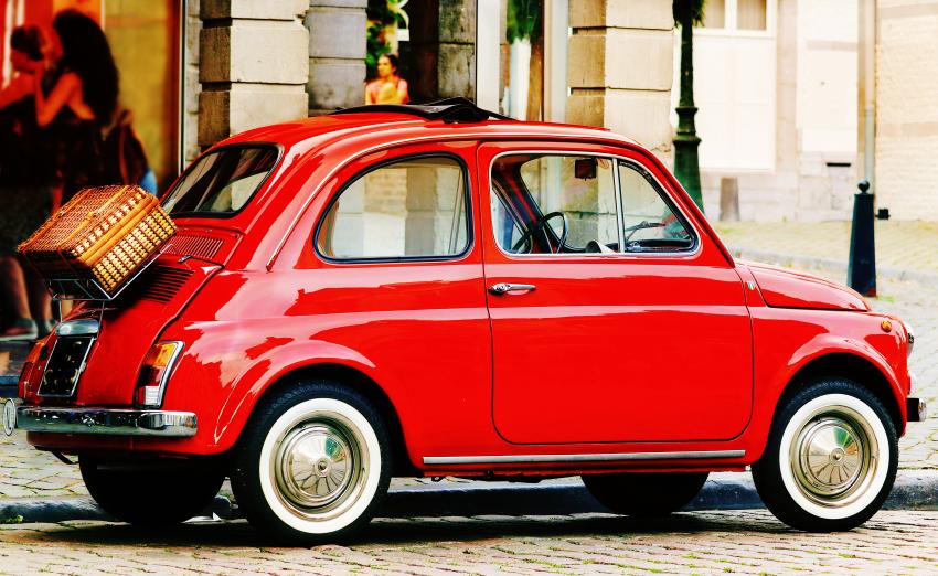 Fiat 500 Seite