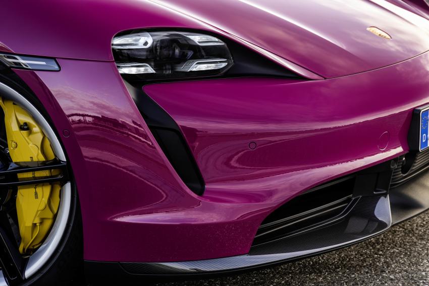 Porsche Taycan Update Front Detail