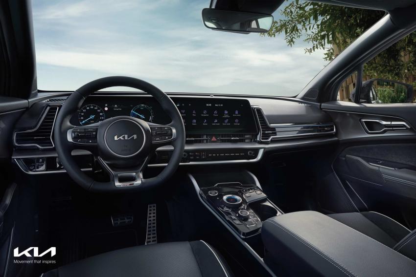 Kia Sportage 4.jpg Kia Sportage Cockpit