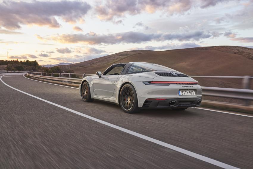 Porsche 911 Targa 4 GTS Heck