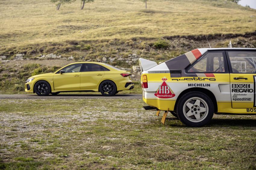 Audi Fünfzylinder 10.jpg Audi Fünfzylinder Audi RS3 und Audi quattro A2