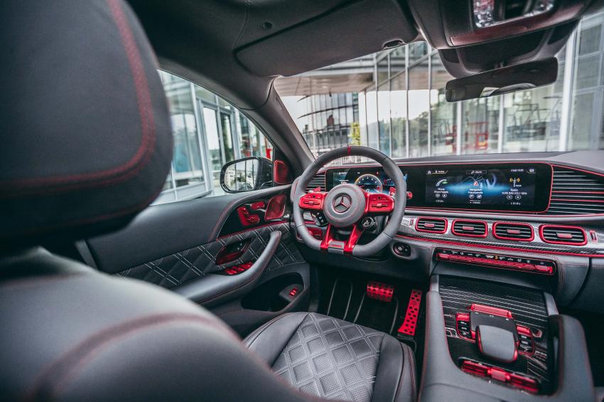 Brabus 900 Rocket Edition Cockpit