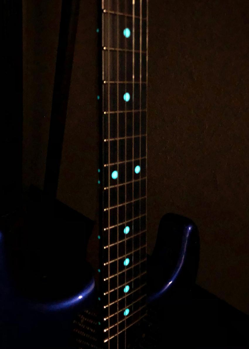 Fender Lexus LC Stratocaster Detail Griffbrett