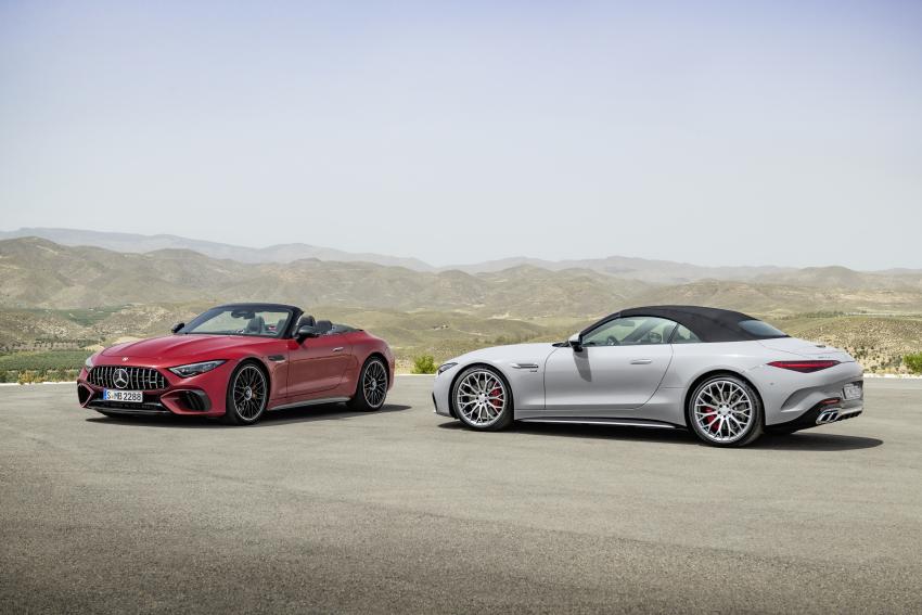 Mercedes-AMG SL Front und Heck