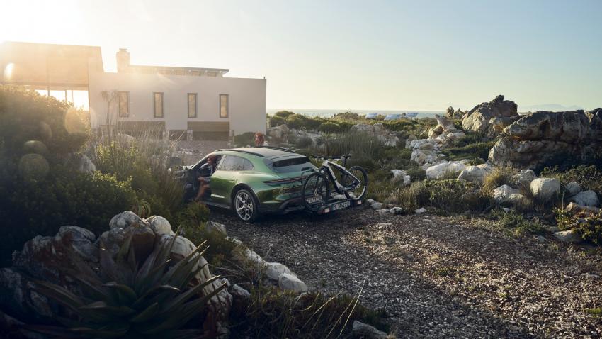 Porsche Taycan Cross Turismo Heckträger Heck