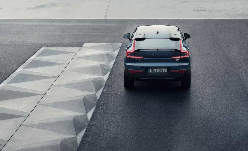 Volvo C40 Recharge Heck