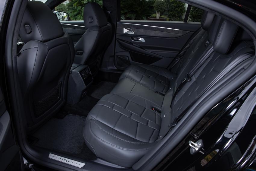 DS 9 E-Tense Rücksitze