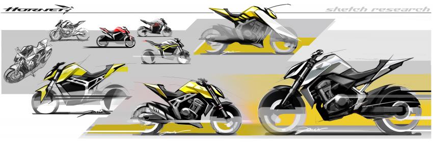 Honda Hornet Design Konzept