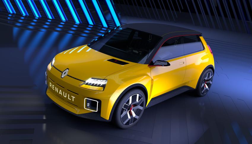 Zeitmaschinen 7.jpg Renault R5 Concept Front/Seite