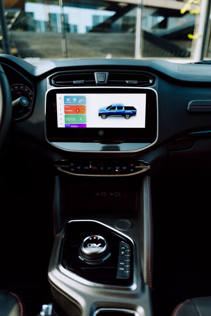 Maxus T90 EV Infotainment-Display