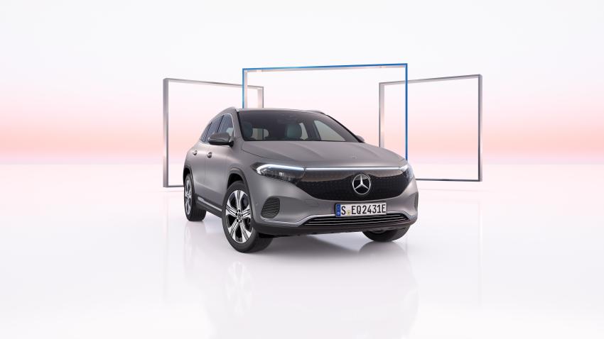 Mercedes-Benz EQA Front/Seite