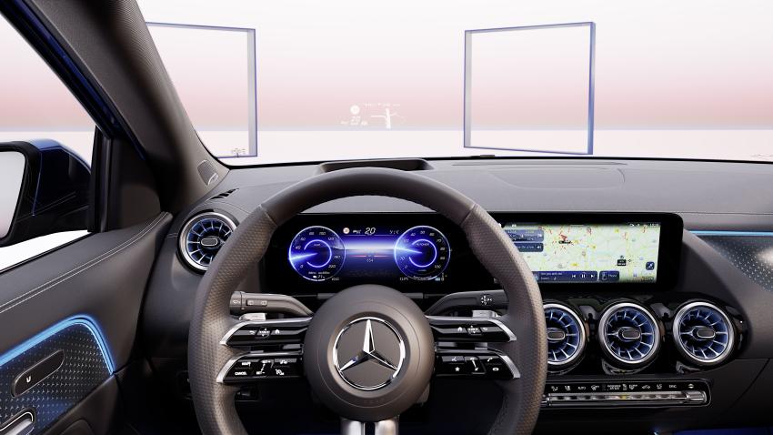 Mercedes-Benz EQA Cockpit