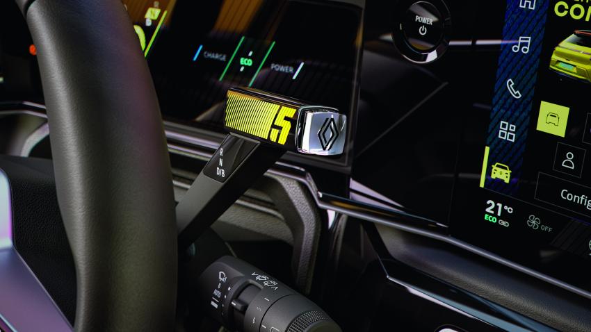 Renault 5 Detail Gangwahlhebel