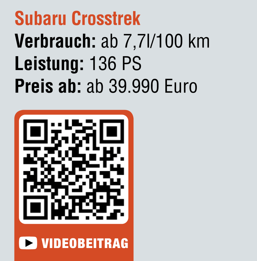 Subaru Crosstrek Factbox