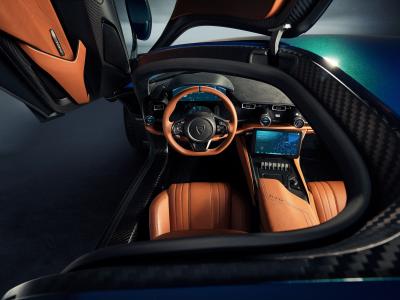 Rimac Nevera Cockpit