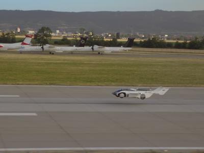 AirCar Prototyp 1 Landung Seite