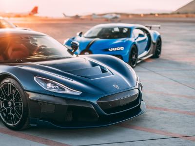 Bugatti-Rimac Rimac Nevera und Bugatti Chiron