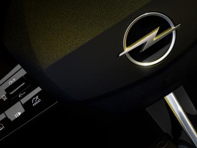 Opel Astra Lenkrad Detail