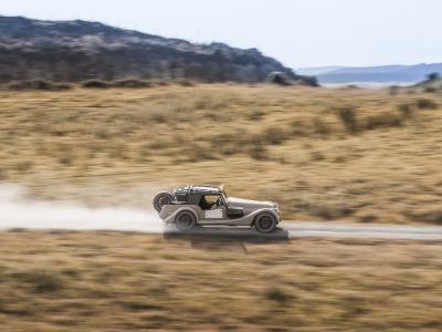 Morgan Plus Four CX-T Seite