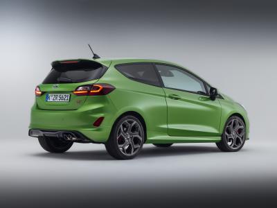 Ford Fiesta ST Facelift Heck