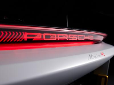 Porsche Mission R Heck Detail