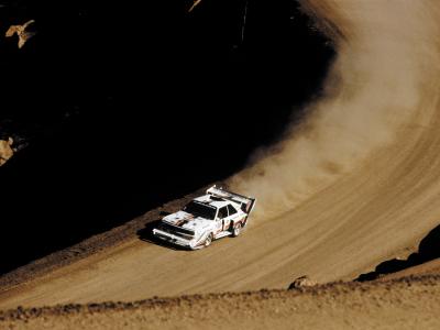 Audi Fünfzylinder Audi Sport quattro S1 E2 Pikes Peak