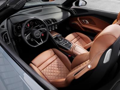 Audi R8 V10 performance RWD Spyder Cockpit