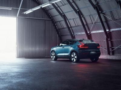 Volvo C40 Recharge Heck