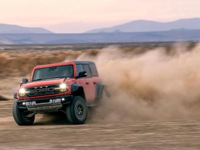 Ford Bronco Raptor im Drift