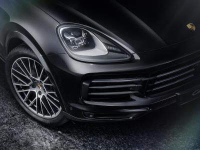 Porsche Cayenne Platinum Edition Scheinwerfer