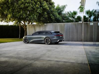 Audi A6 Avant e-tron concept Seitenansicht