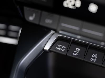 Audi S3 Detail Cockpit Mode-Schalter