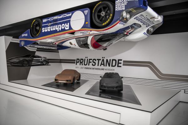 Porsche 50 Jahre Weissach Ausstellung