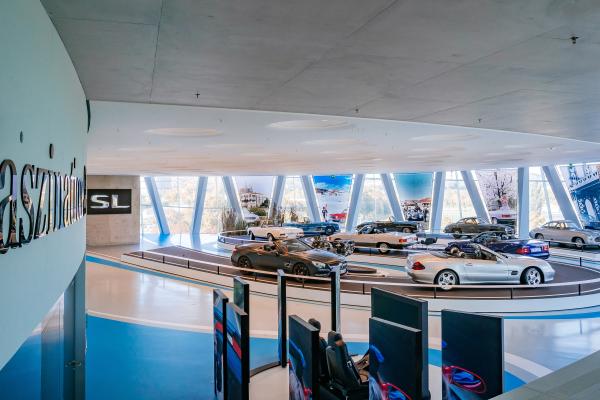 Mercedes-Benz SL Sonderausstellung Überblick
