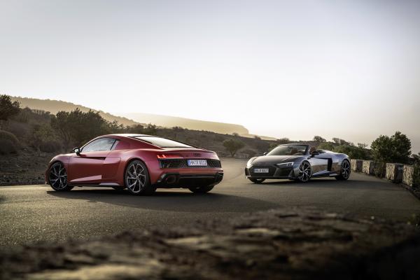 Audi R8 V10 performance RWD und Audi R8 V10 performance RWD Spyder