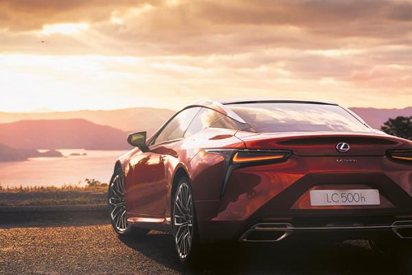 Lexus LC500 Heck