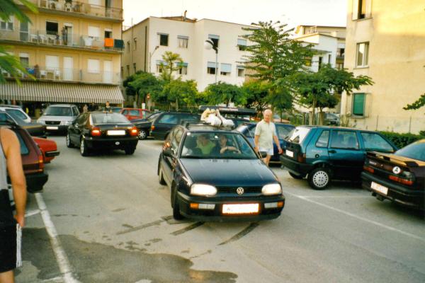 VW Golf 50 Jahre, Golf 3 Front/Seite