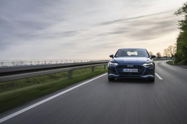 Audi A3 Front in Fahrt