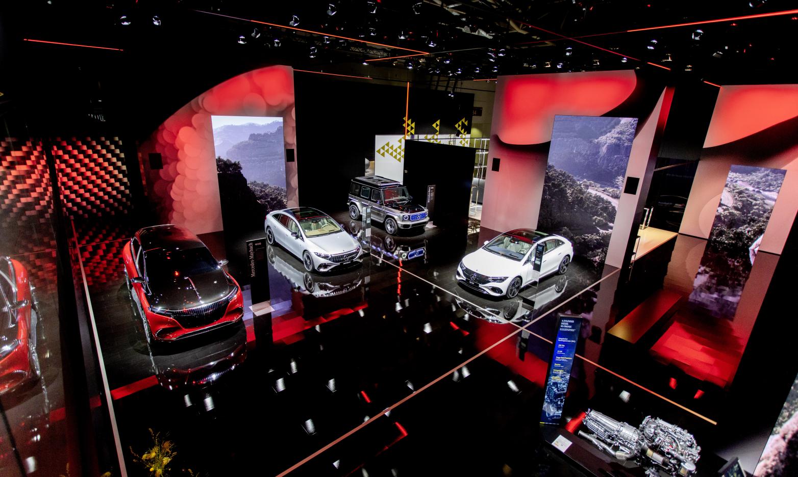 Mercedes-Benz IAA Elektro Stand