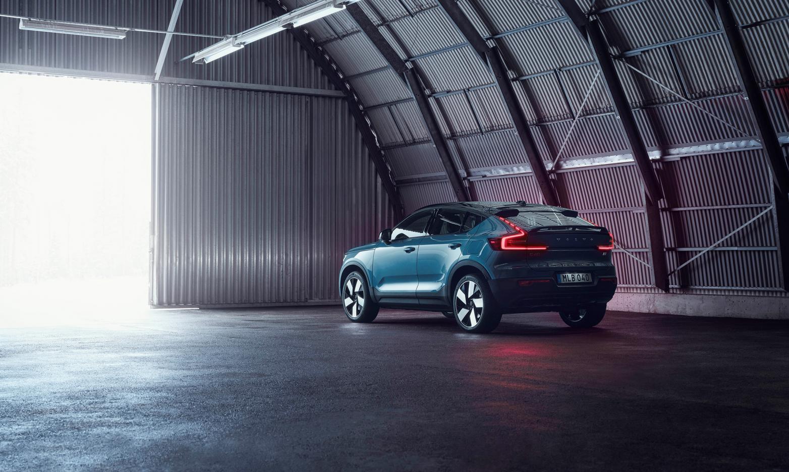 Volvo C40 Recharge Heck